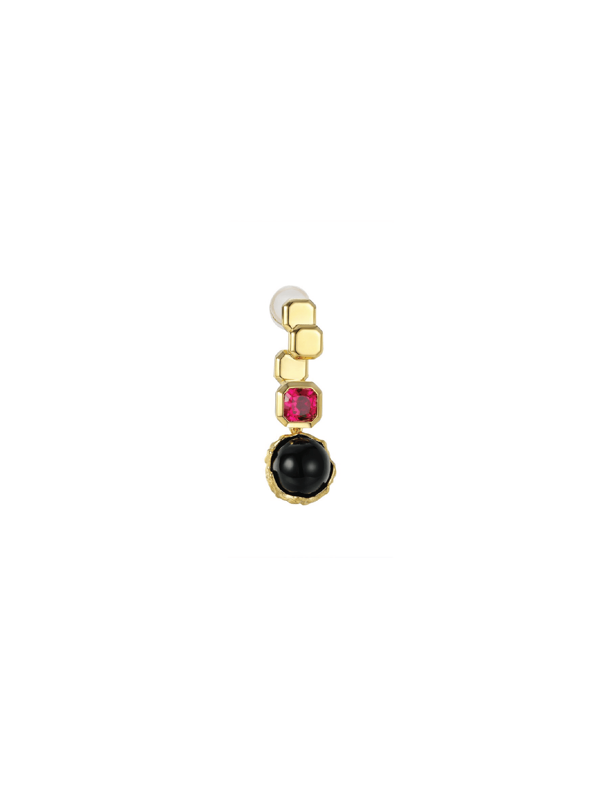 Black Berry Earring (Single) - Earrings | Orange Cube