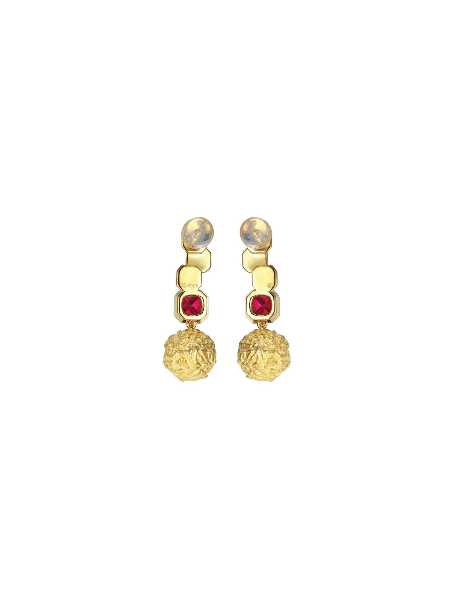 Black Berry Earrings (Pair) - Set | Orange Cube