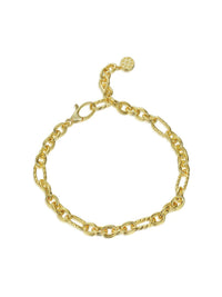 Blissful Time Bracelet - Chunky Chain - Bracelet | Orange Cube