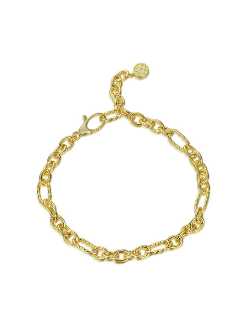 Blissful Time Bracelet - Chunky Chain - Bracelet | Orange Cube