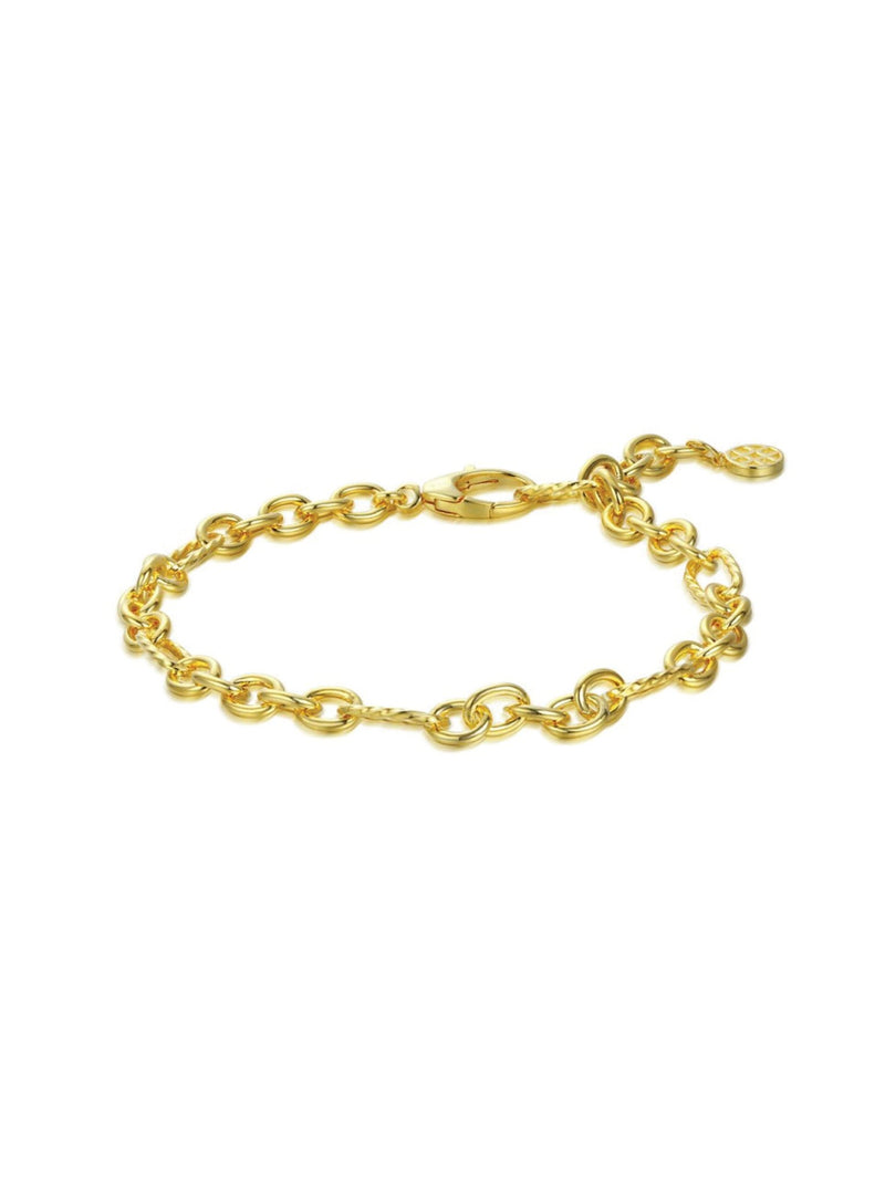 Blissful Time Bracelet - Chunky Chain - Bracelet | Orange Cube