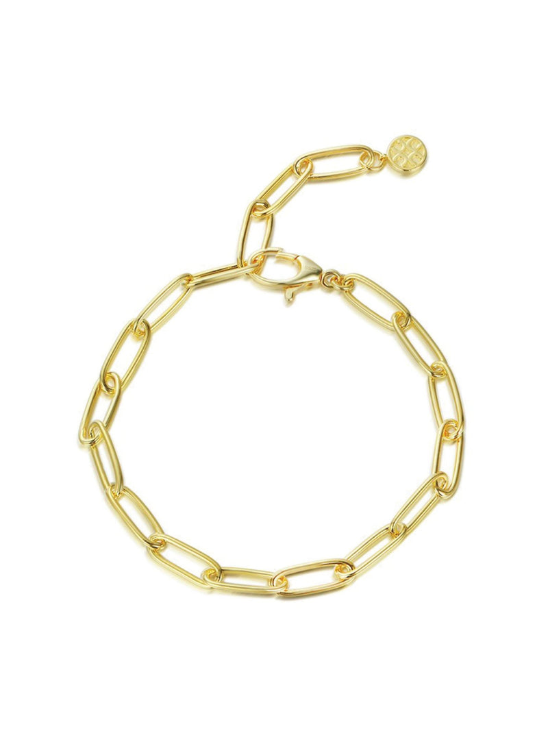 Blissful Time Bracelet - Thick Chain - Bracelet | Orange Cube