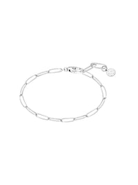 Blissful Time Bracelet - Thick Chain (White) - Bracelet | Orange Cube
