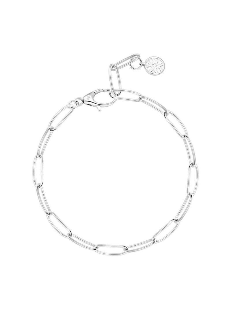 Blissful Time Bracelet - Thick Chain (White) - Bracelet | Orange Cube