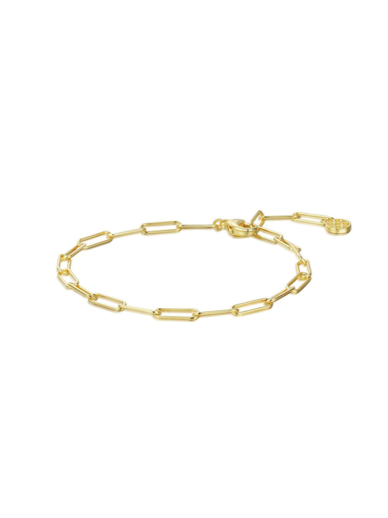 Blissful Time Bracelet - Thin Chain - Bracelet | Orange Cube