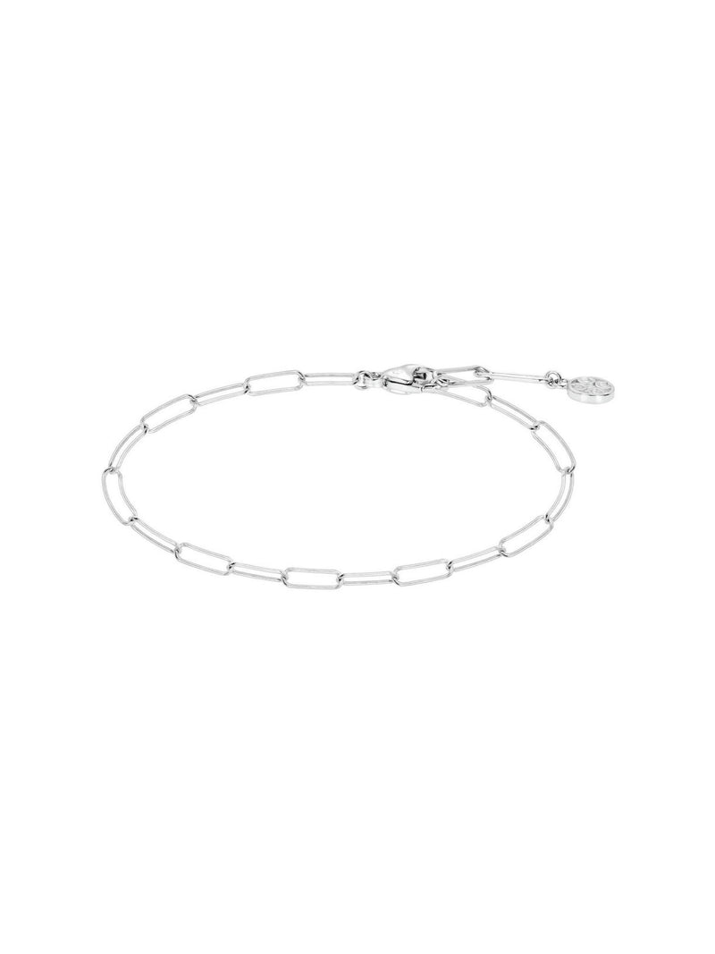 Blissful Time Bracelet - Thin Chain (White) - Bracelet | Orange Cube