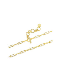 Blissful Time Necklace - Block Chain - Necklace | Orange Cube