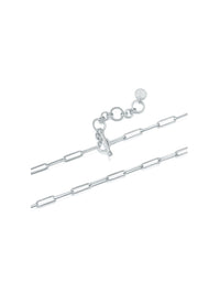 Blissful Time Necklace - Block Chain (White) - Necklace | Orange Cube