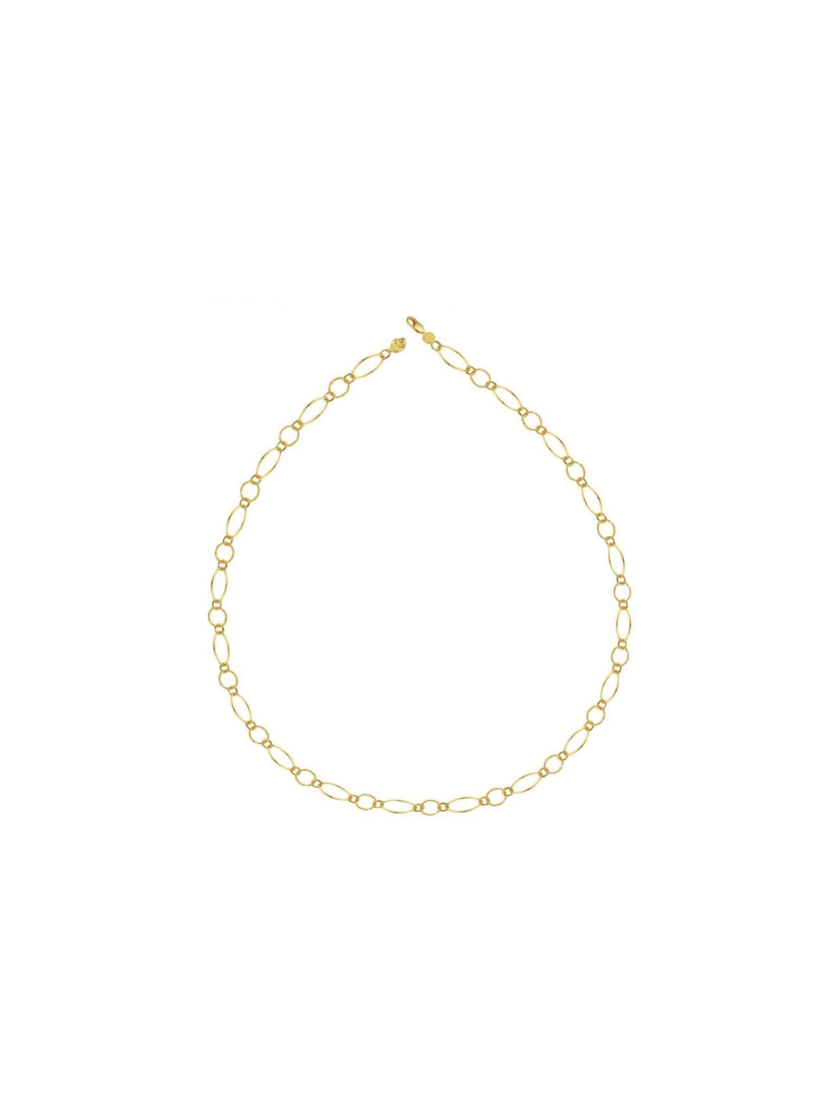 Blissful Time Necklace - Delicate Link Chain (Long) - Necklace | Orange Cube