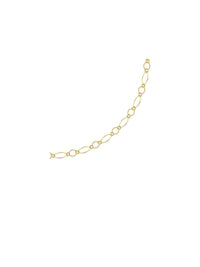 Blissful Time Necklace - Delicate Link Chain (Short) - Necklace | Orange Cube