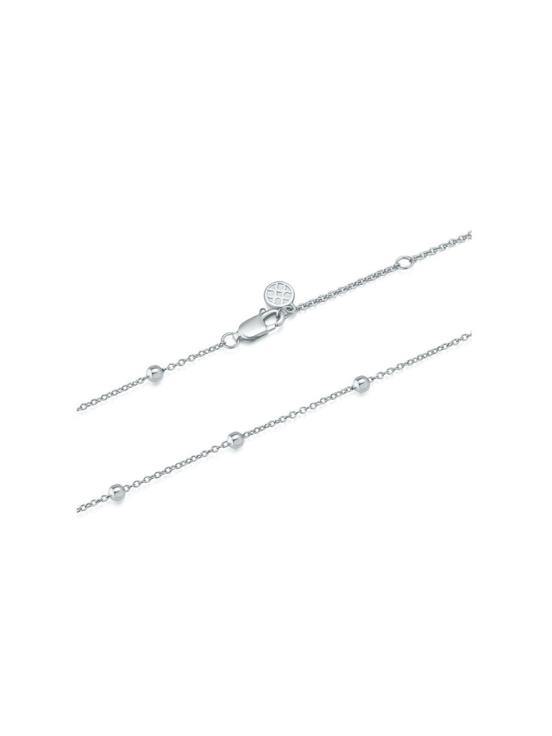 Blissful Time Necklace - Oval Link (White) - Necklace | Orange Cube