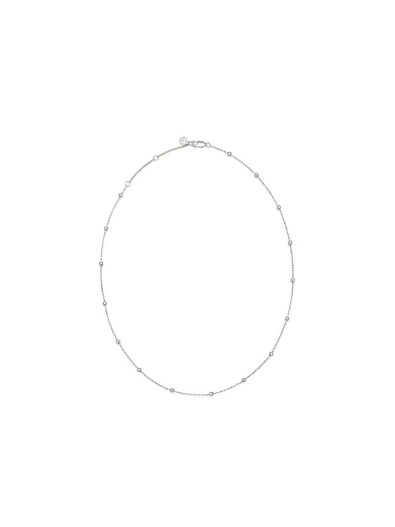 Blissful Time Necklace - Oval Link (White) - Necklace | Orange Cube