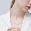 Blissful Time Necklace - Sleek - Necklace | Orange Cube