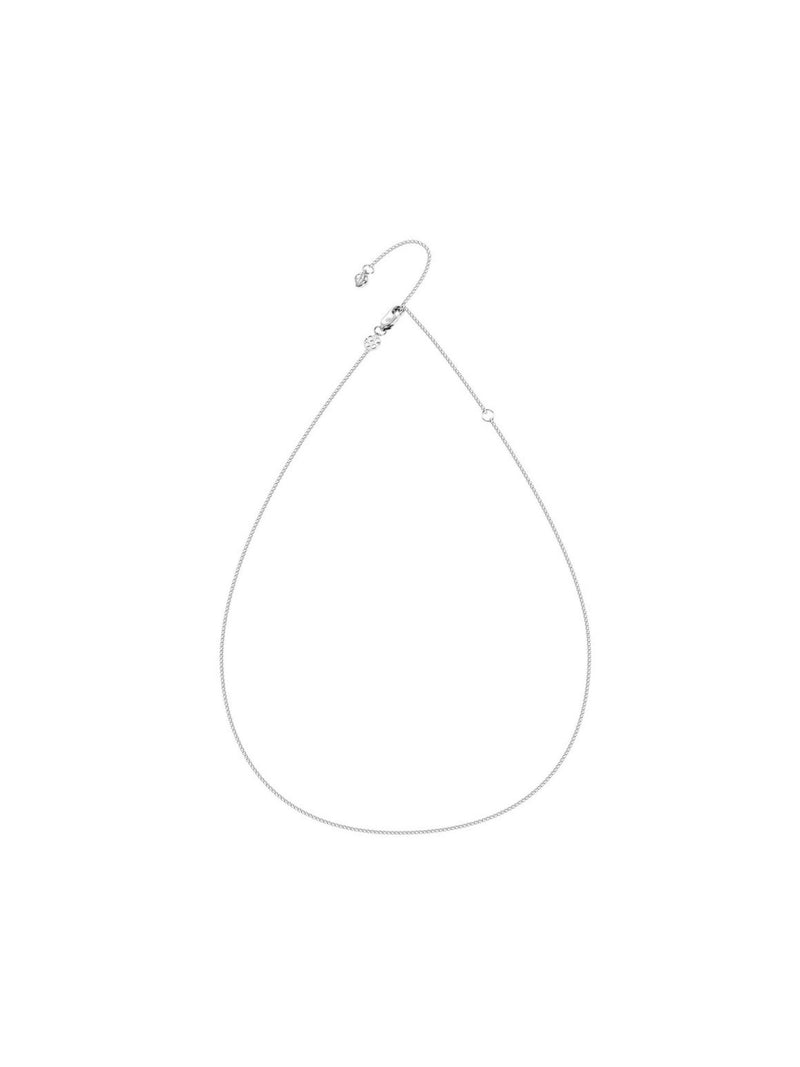 Blissful Time Necklace - Sleek (White) - Necklace | Orange Cube