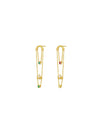 Carnival Earrings (Pair) - Set | Orange Cube
