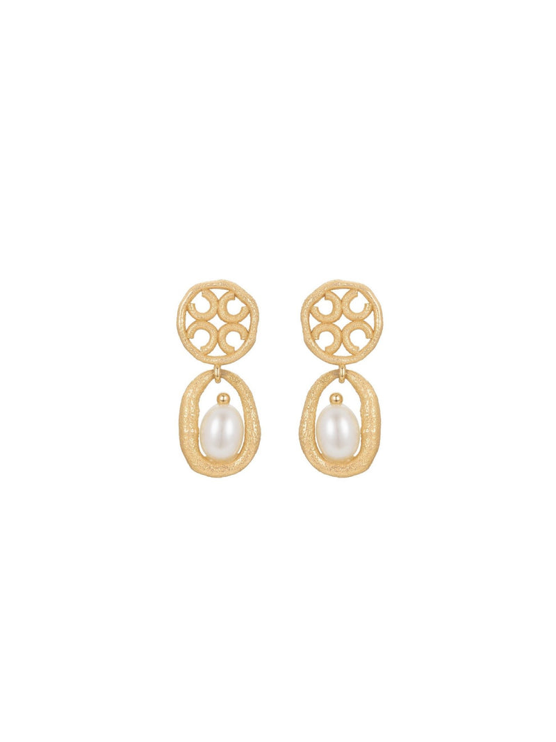 Celestial Earrings (Pair) - Set | Orange Cube
