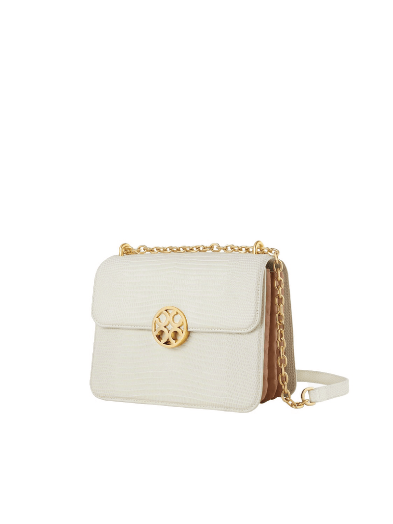 Chain Shoulder Bag - White - Bag | Orange Cube