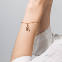 Crescent Moon Charm - Charm | Orange Cube