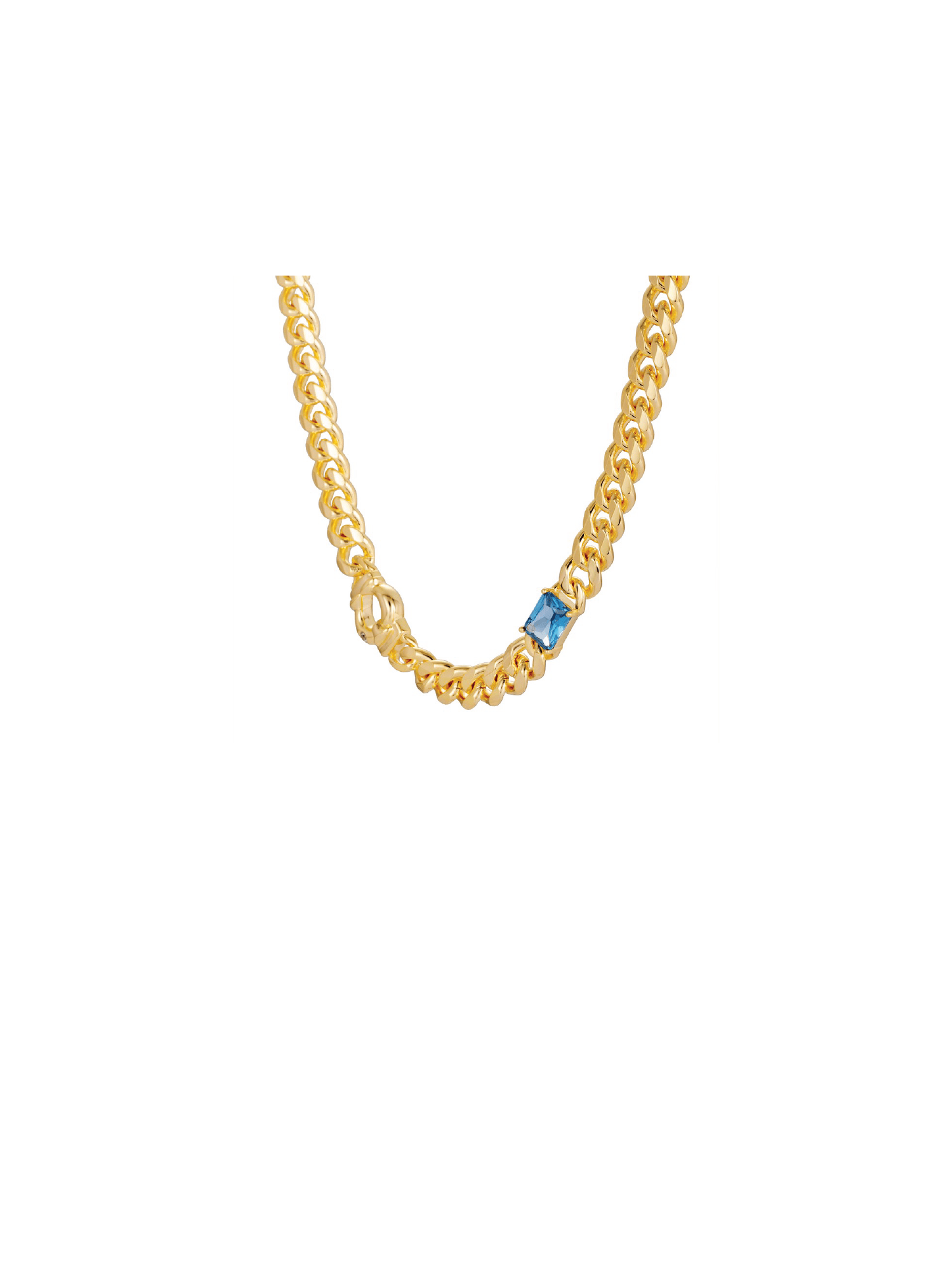 Curb Link Chain | Orange Cube