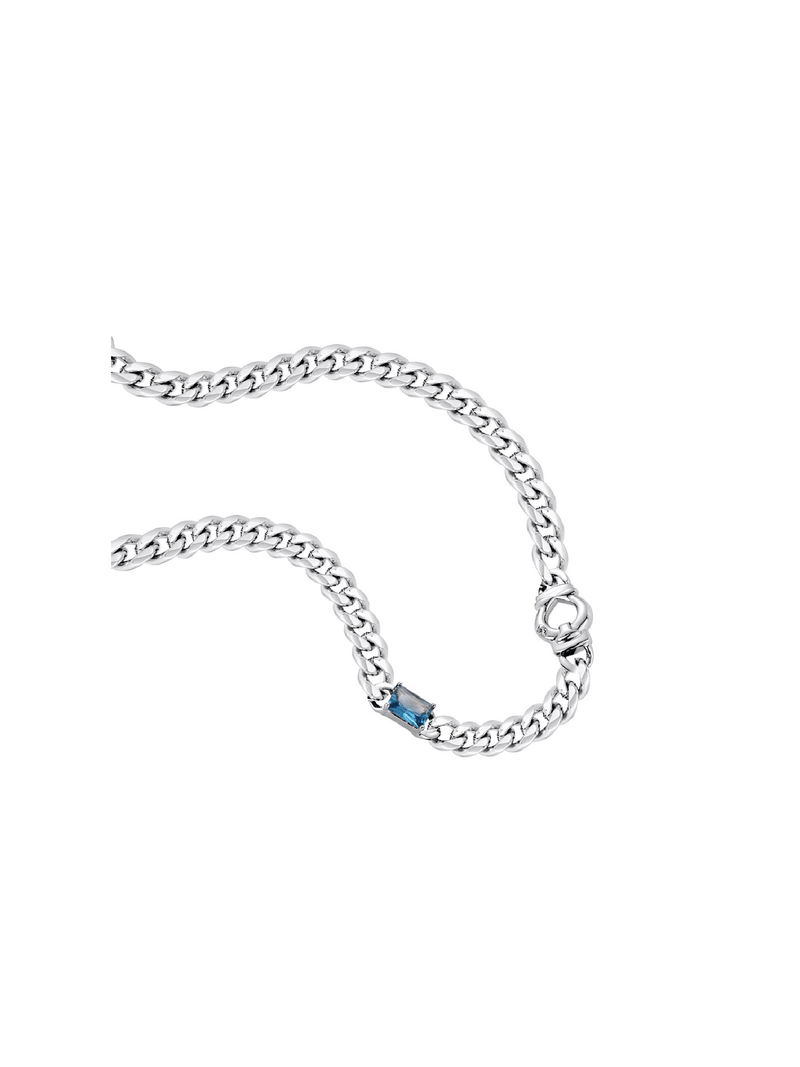 Curb Link Chain (White) - Necklace | Orange Cube