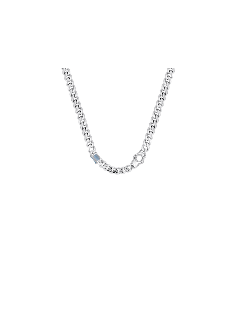 Curb Link Chain (White) - Necklace | Orange Cube