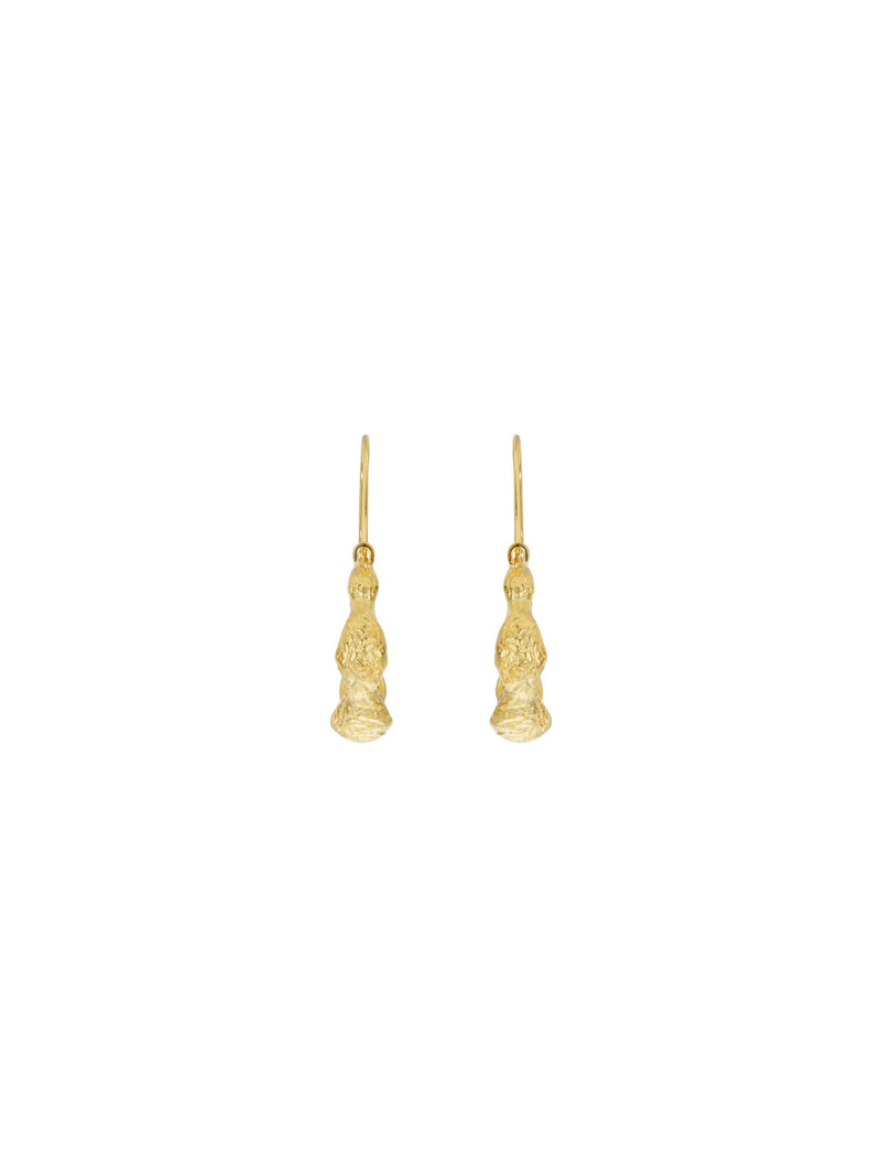 Demeter Earrings (Pair) - Set | Orange Cube