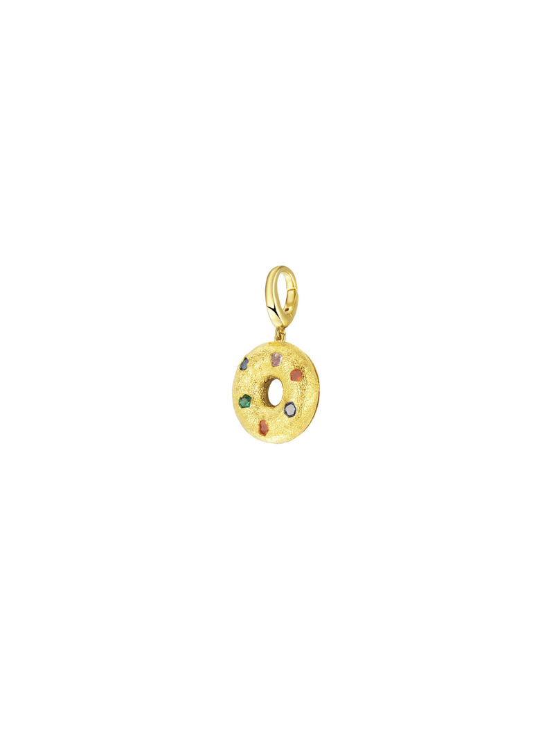 Donut Charm - Charm | Orange Cube