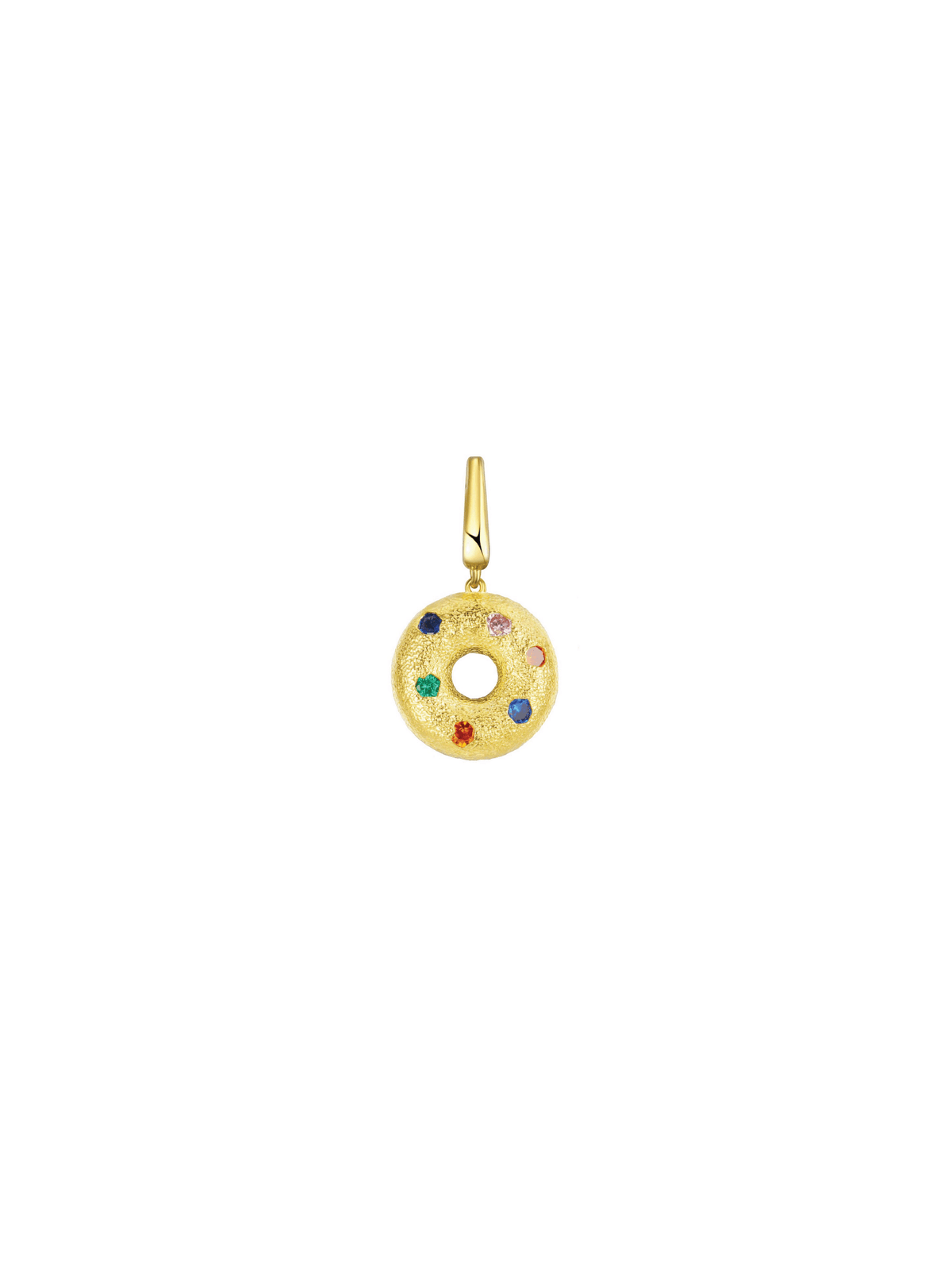 Donut Charm - Charm | Orange Cube