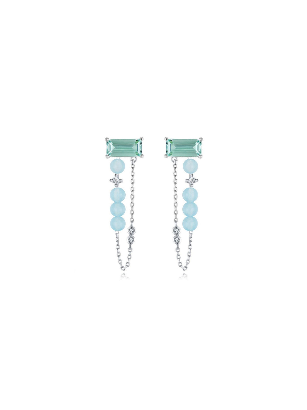 Dreamer Earring (White) (Pair) - Set | Orange Cube