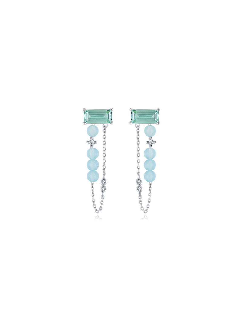 Dreamer Earring (White) (Pair) - Set | Orange Cube