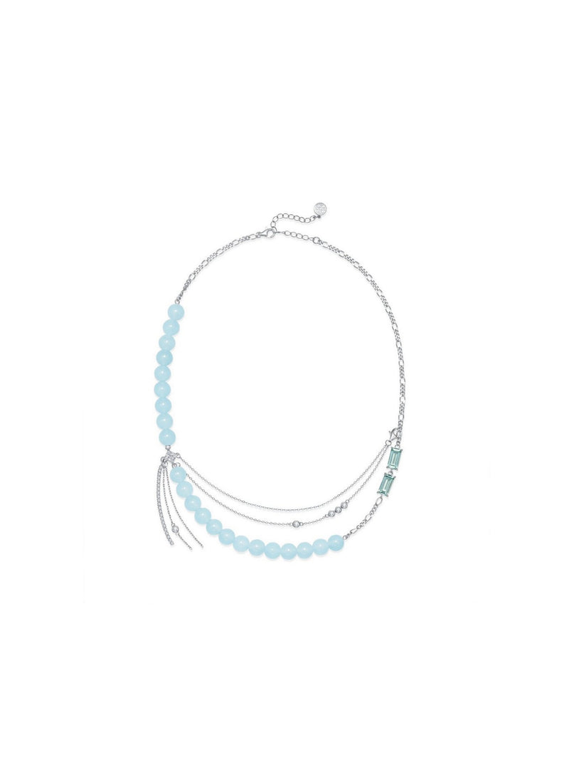 Dreamer Necklace (White) - Necklace | Orange Cube