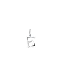 E Charm (White) - Charm | Orange Cube