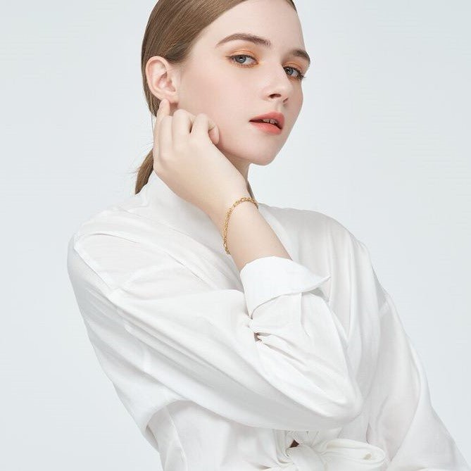 Elegance Bracelet - Swivel Chain - Bracelet | Orange Cube