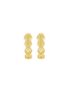 Elegant Beauty Clip - on Earring (Pair) - Set | Orange Cube