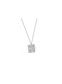 Emerald Palace Necklace (White) - Necklace | Orange Cube