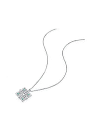 Emerald Palace Necklace (White) - Necklace | Orange Cube
