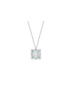 Emerald Palace Necklace (White) - Necklace | Orange Cube
