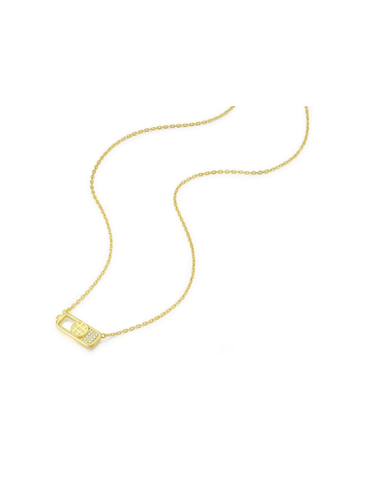 Energy Lock Necklace - Necklace | Orange Cube