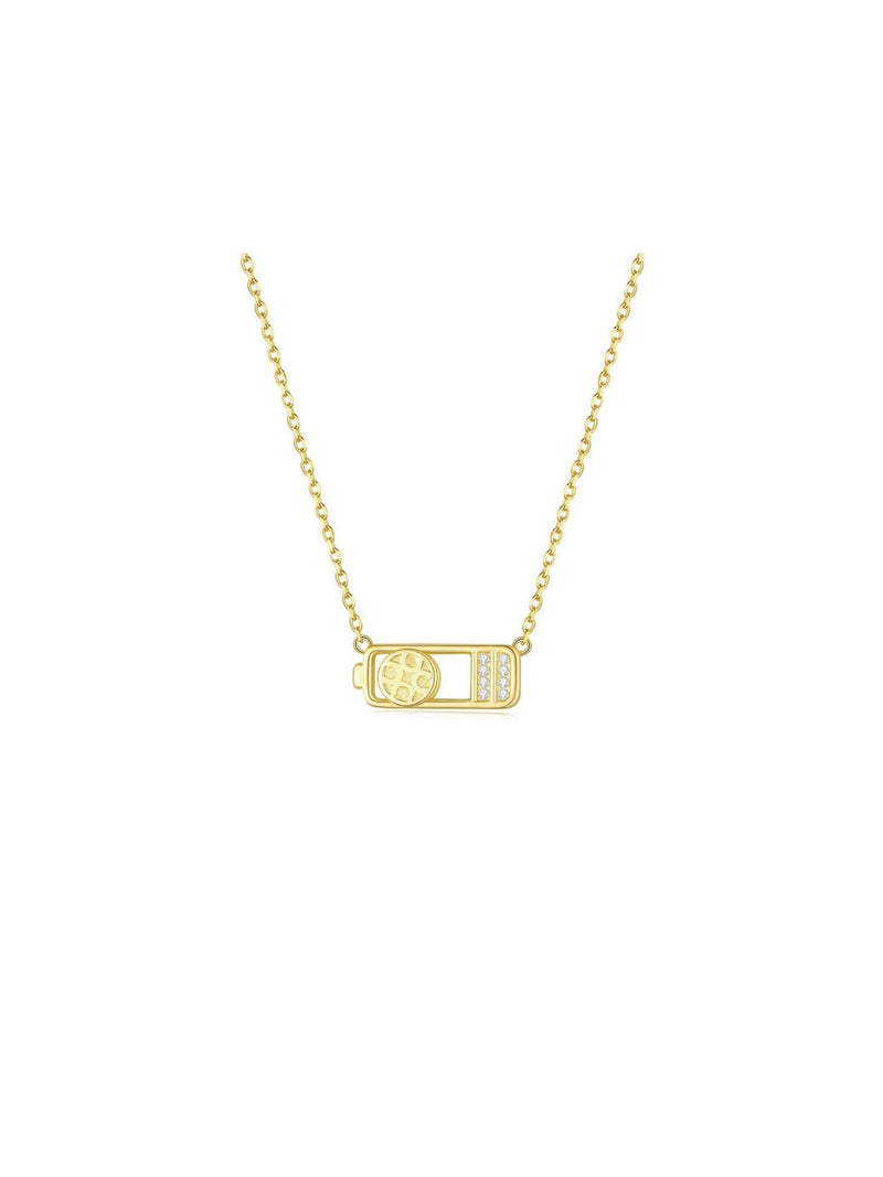 Energy Lock Necklace - Necklace | Orange Cube