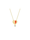Floating Love Necklace - Red Agate - Necklace | Orange Cube