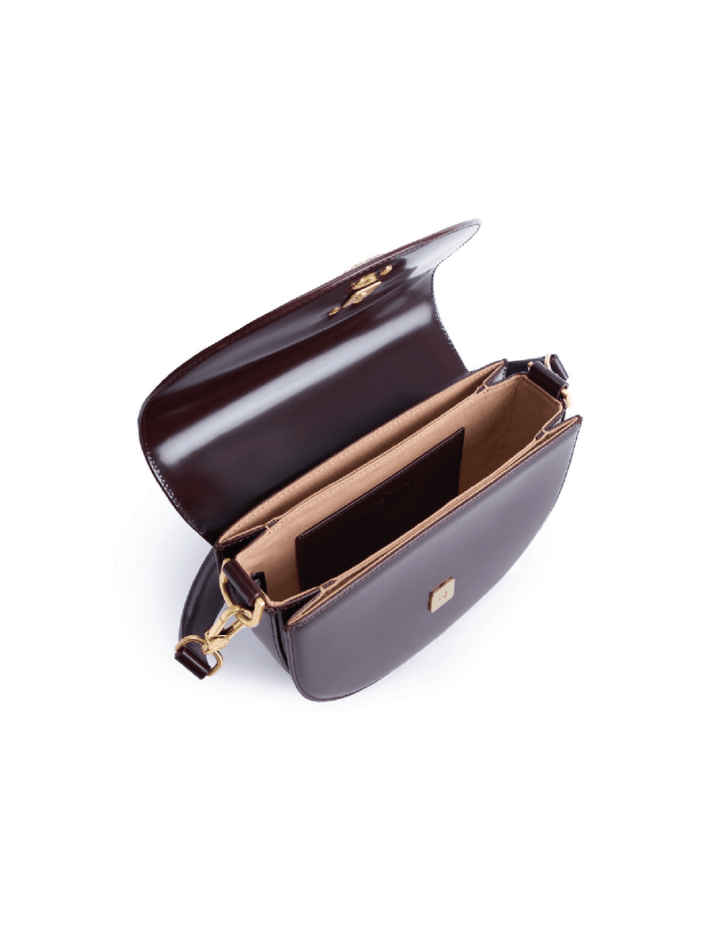 Half Moon Bag - Maroon - Bag | Orange Cube