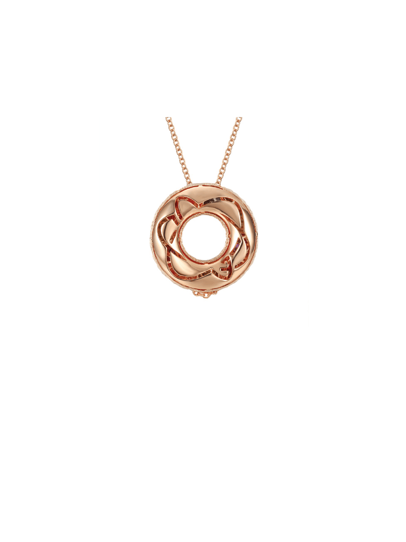Halo Multiple Style Pendant - Small (Rose Gold) - Necklace | Orange Cube