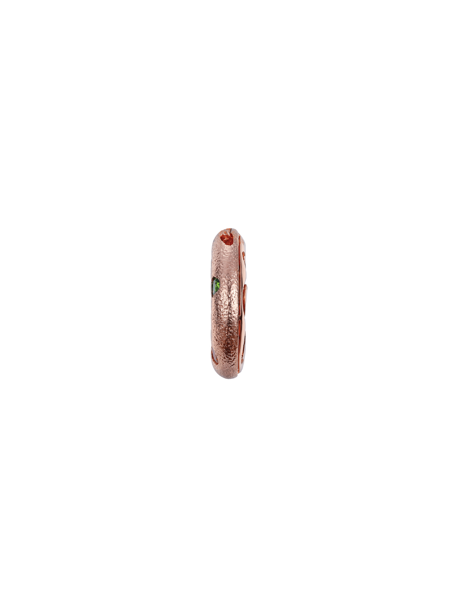 Halo Pendant - Small (Rose Gold) - Necklace | Orange Cube