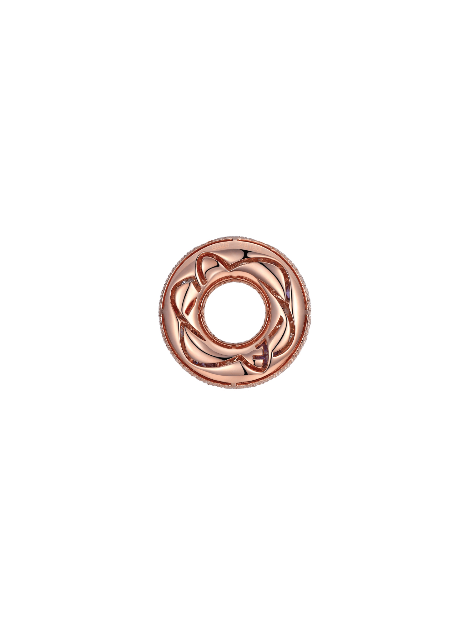 Halo Pendant - Small (Rose Gold) - Necklace | Orange Cube
