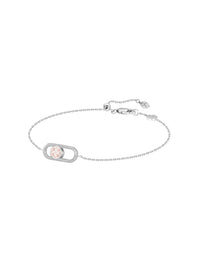 Happiness Lock Bracelet (White) - Bracelet | Orange Cube