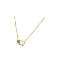 Happiness Lock Necklace - Necklace | Orange Cube