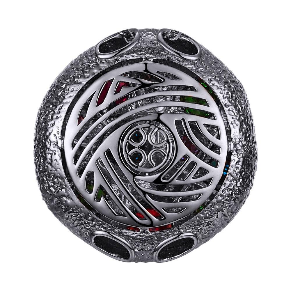 Honour Multiple Style Pendant - Small (Ebony) - Necklace | Orange Cube