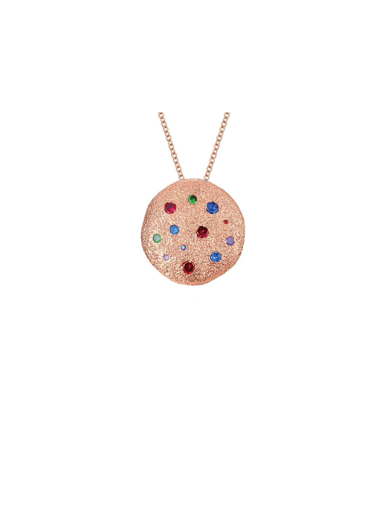 Honour Multiple Style Pendant - Small (Rose Gold) - Necklace | Orange Cube