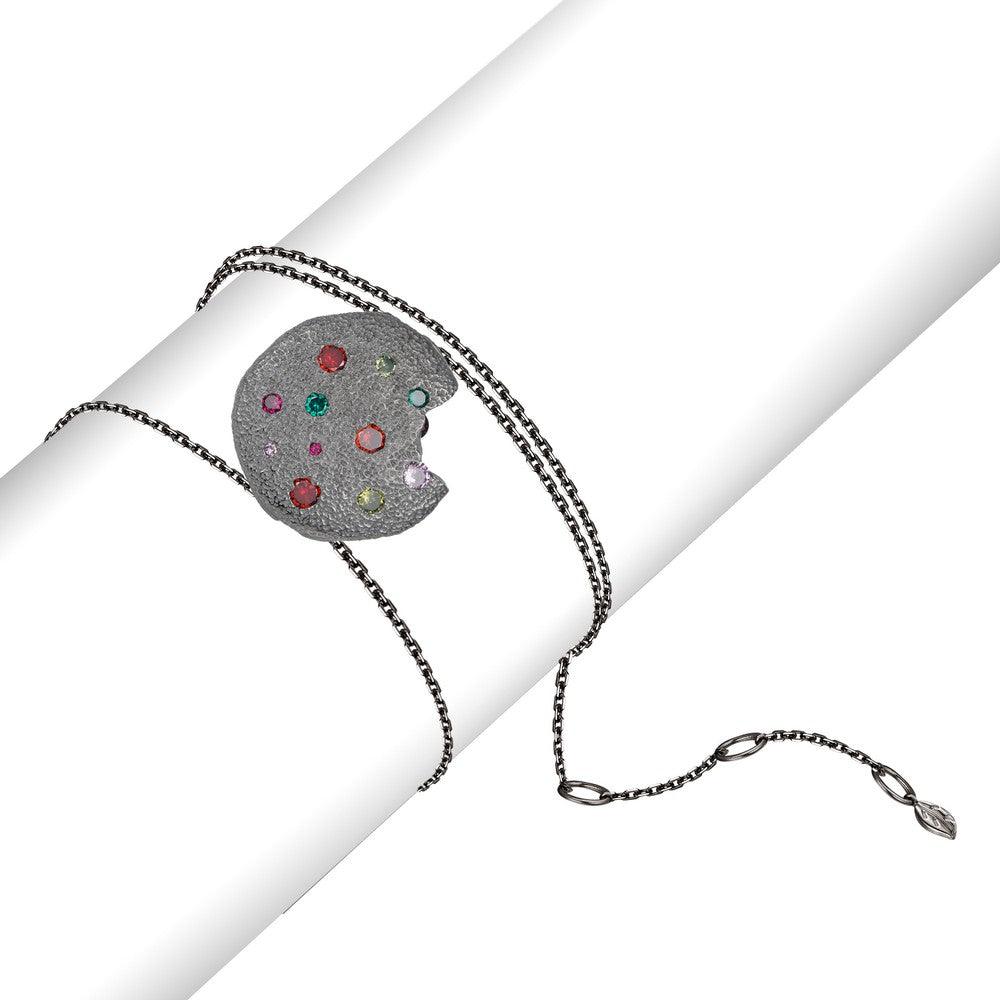 Honour Piece Multiple Style Pendant - Small (Ebony) - Necklace | Orange Cube