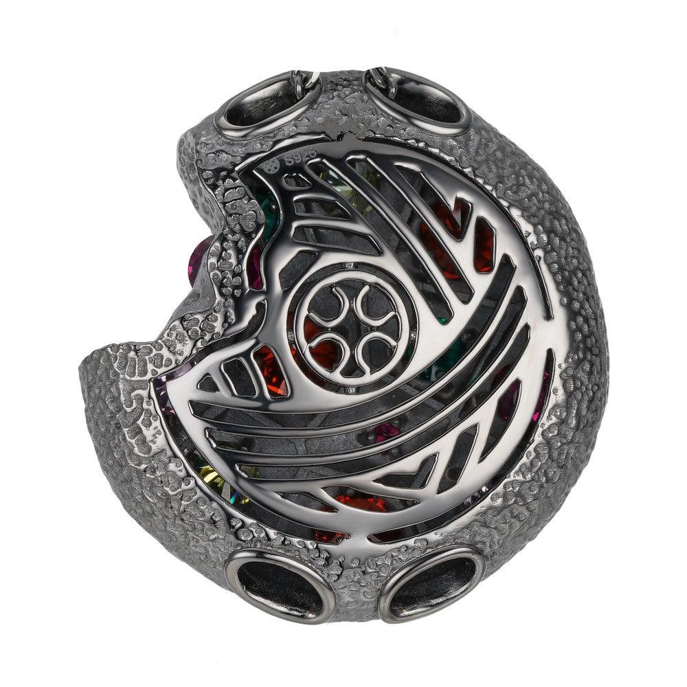 Honour Piece Multiple Style Pendant - Small (Ebony) - Necklace | Orange Cube